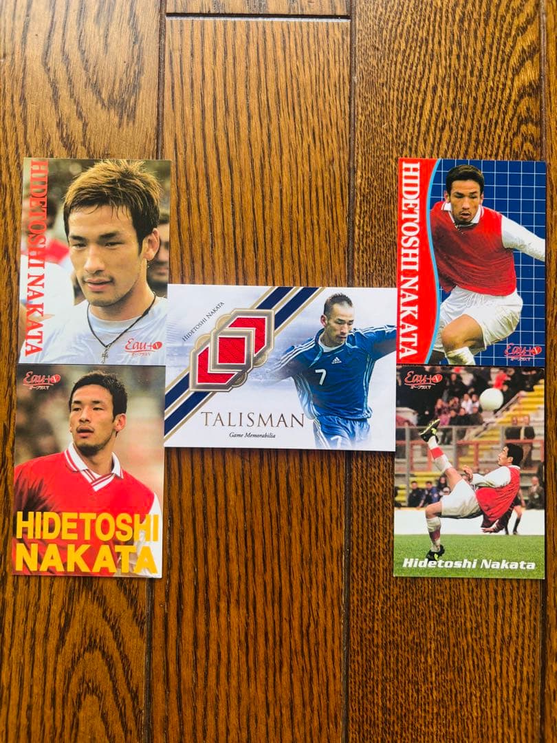 25枚限定！　中田英寿ジャージカード