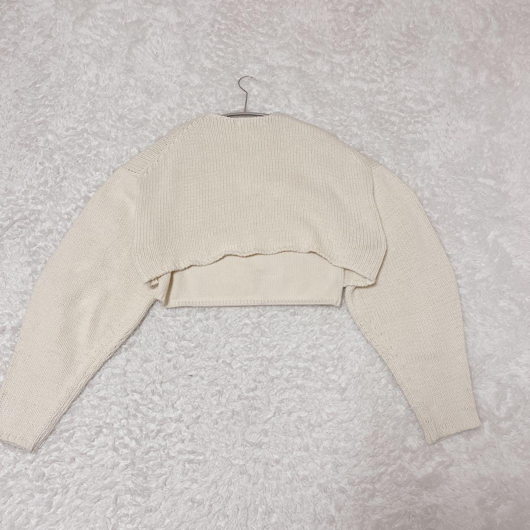 Ⓜ*︎様 ETRE TOKYO ツーピースクロップドニット