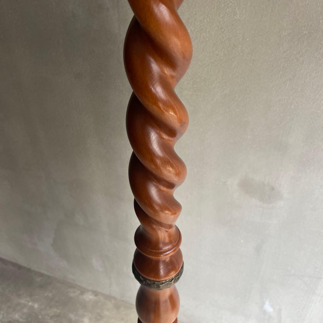 オールドヴィンテージ　ツイストポールハンガー　イタリア