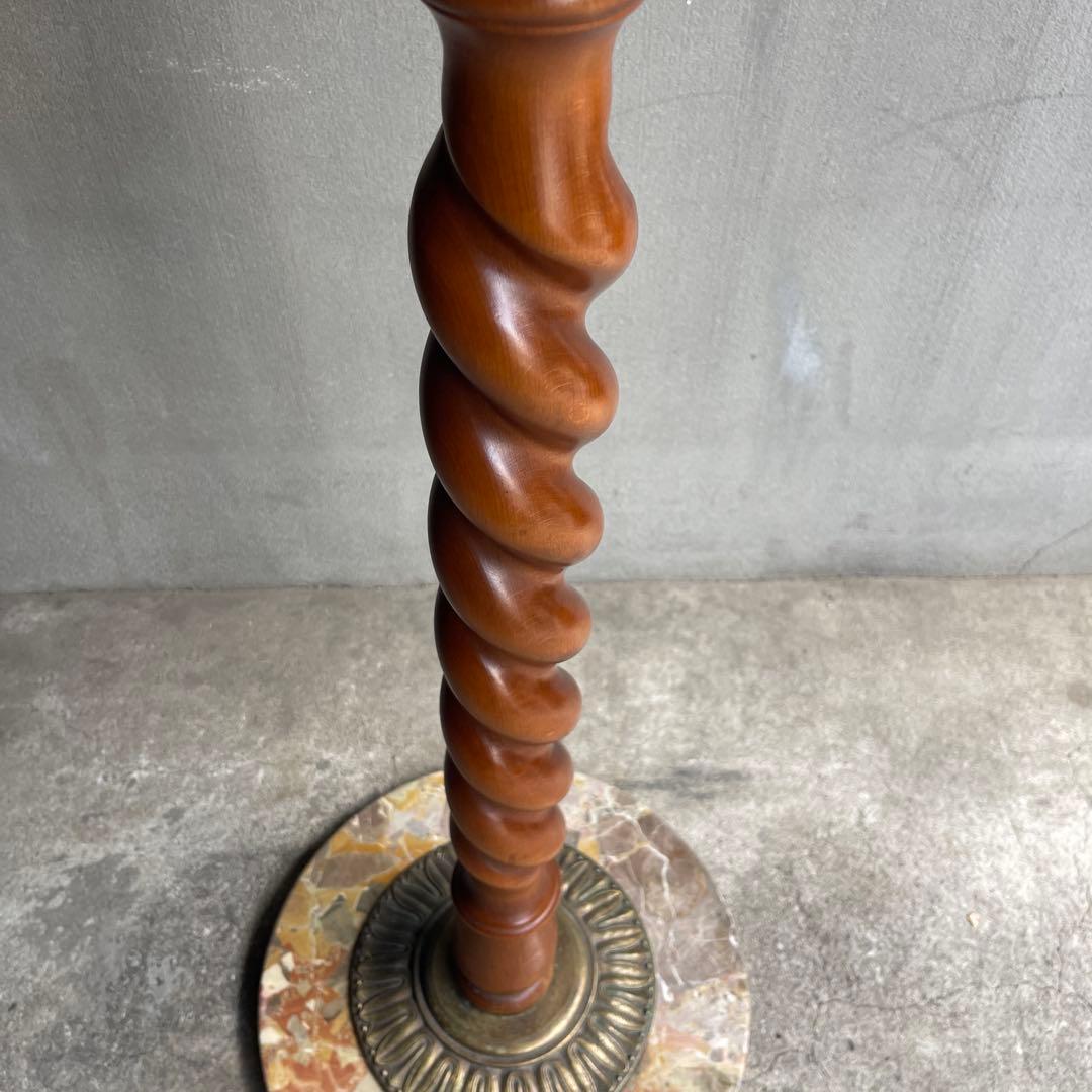 オールドヴィンテージ　ツイストポールハンガー　イタリア