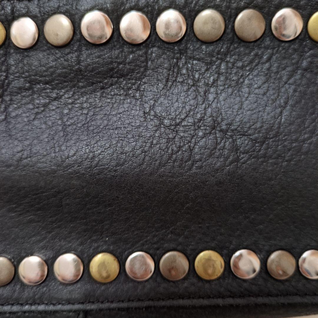 TRES トレ　レザーバッグ スタッズ レザー ハンドバッグ　Y2K 希少　人気