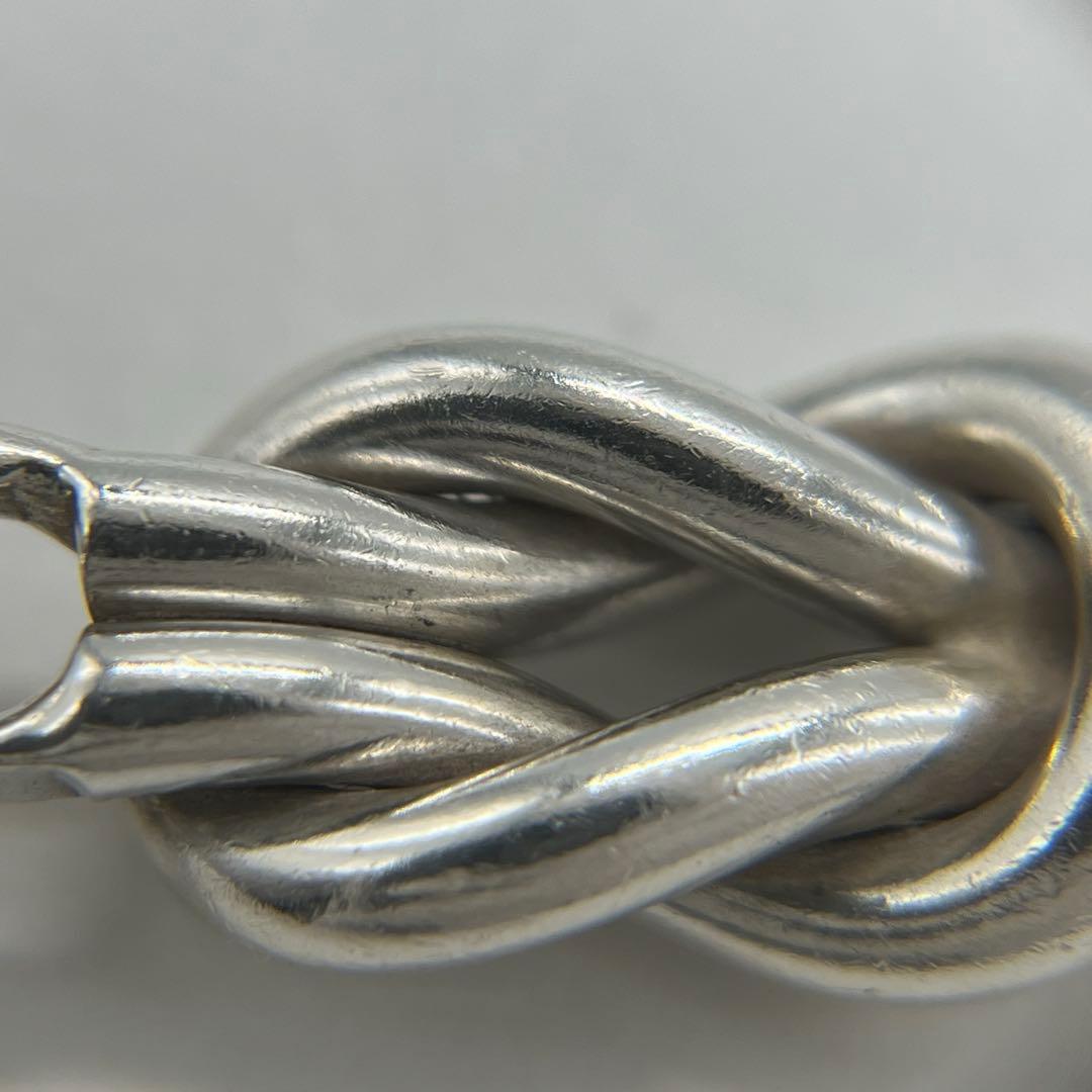 ティファニー TIFFANY センターノット チェーン ブレスレット 70年代