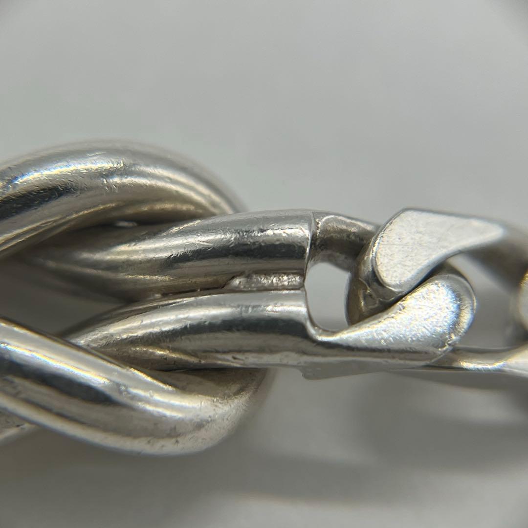 ティファニー TIFFANY センターノット チェーン ブレスレット 70年代