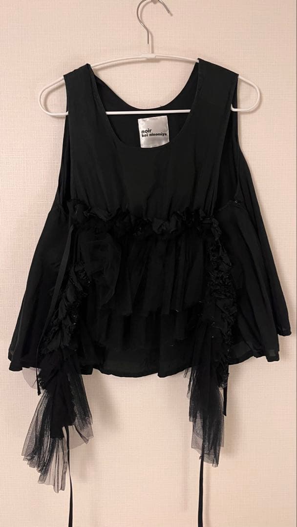 noir kei ninomiya ブラック タンクトップ S