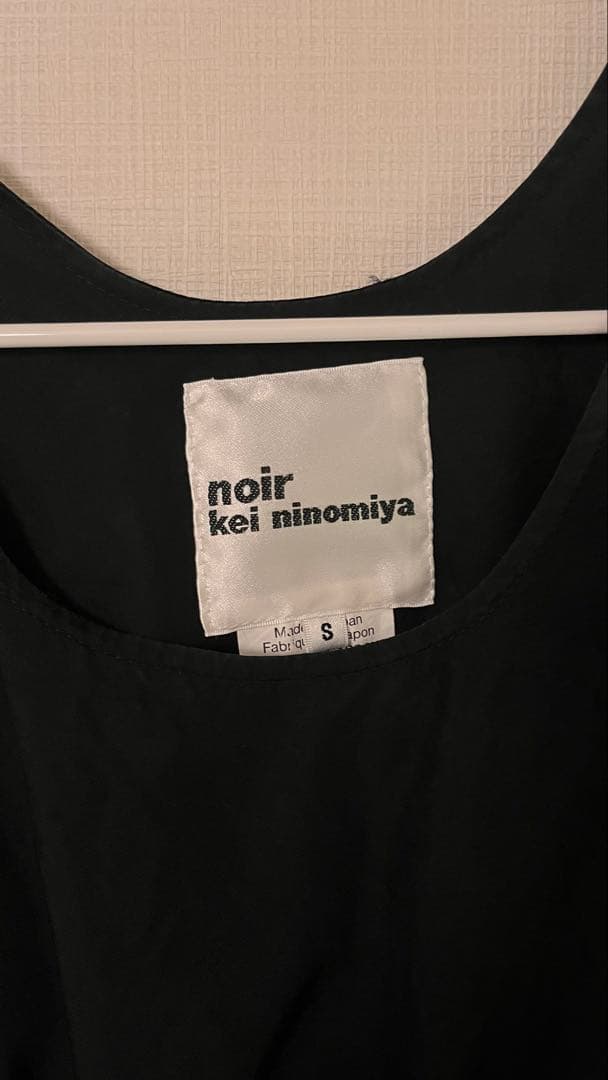 noir kei ninomiya ブラック タンクトップ S