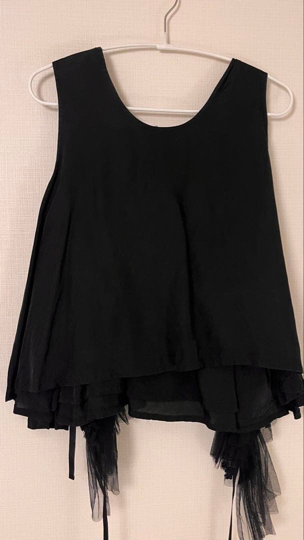 noir kei ninomiya ブラック タンクトップ S