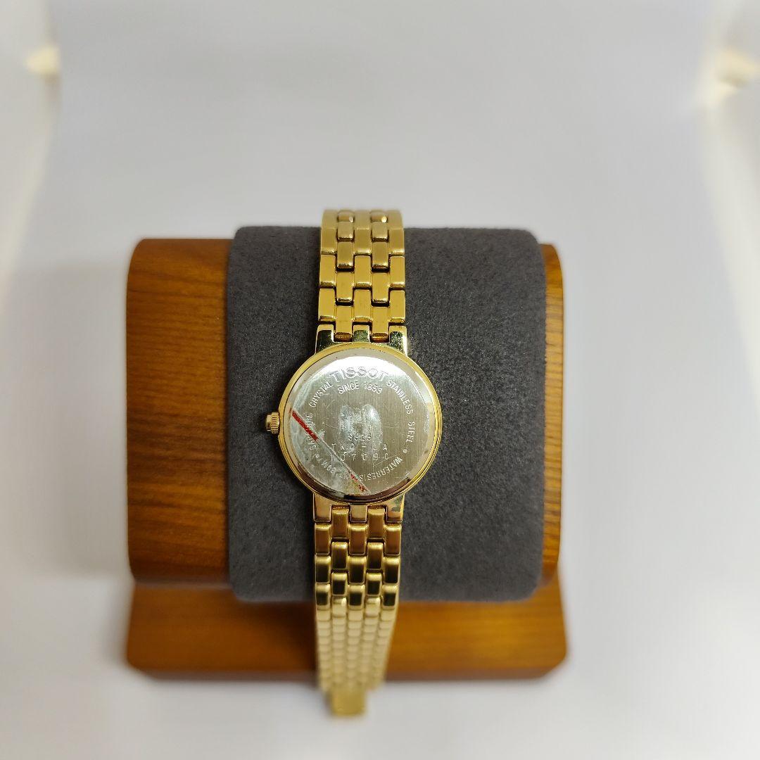 ミ*ラ様 TISSOT ゴールドアナログ腕時計