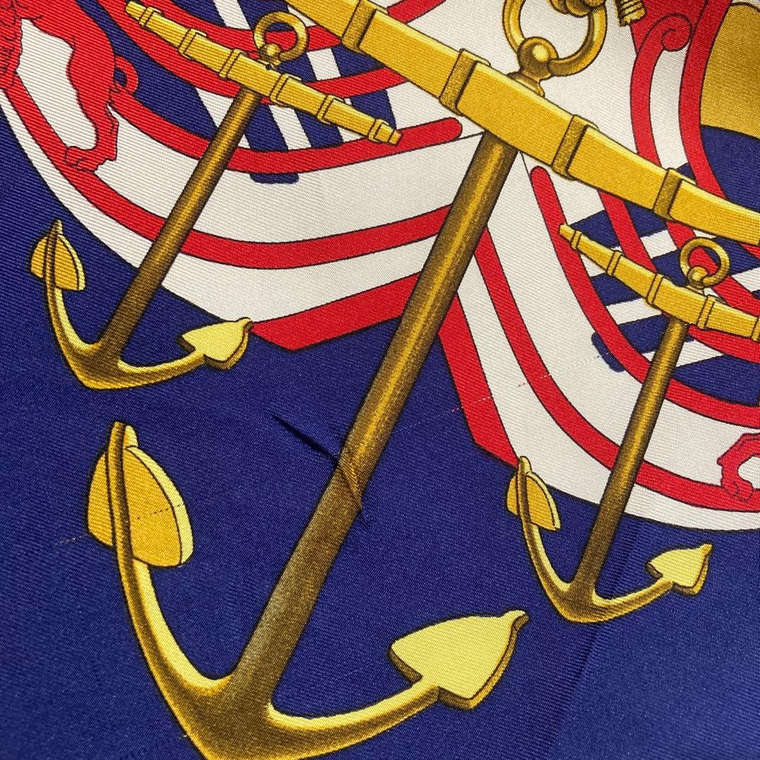 HERMES エルメス スカーフカレ90 ★PROUES 船首像