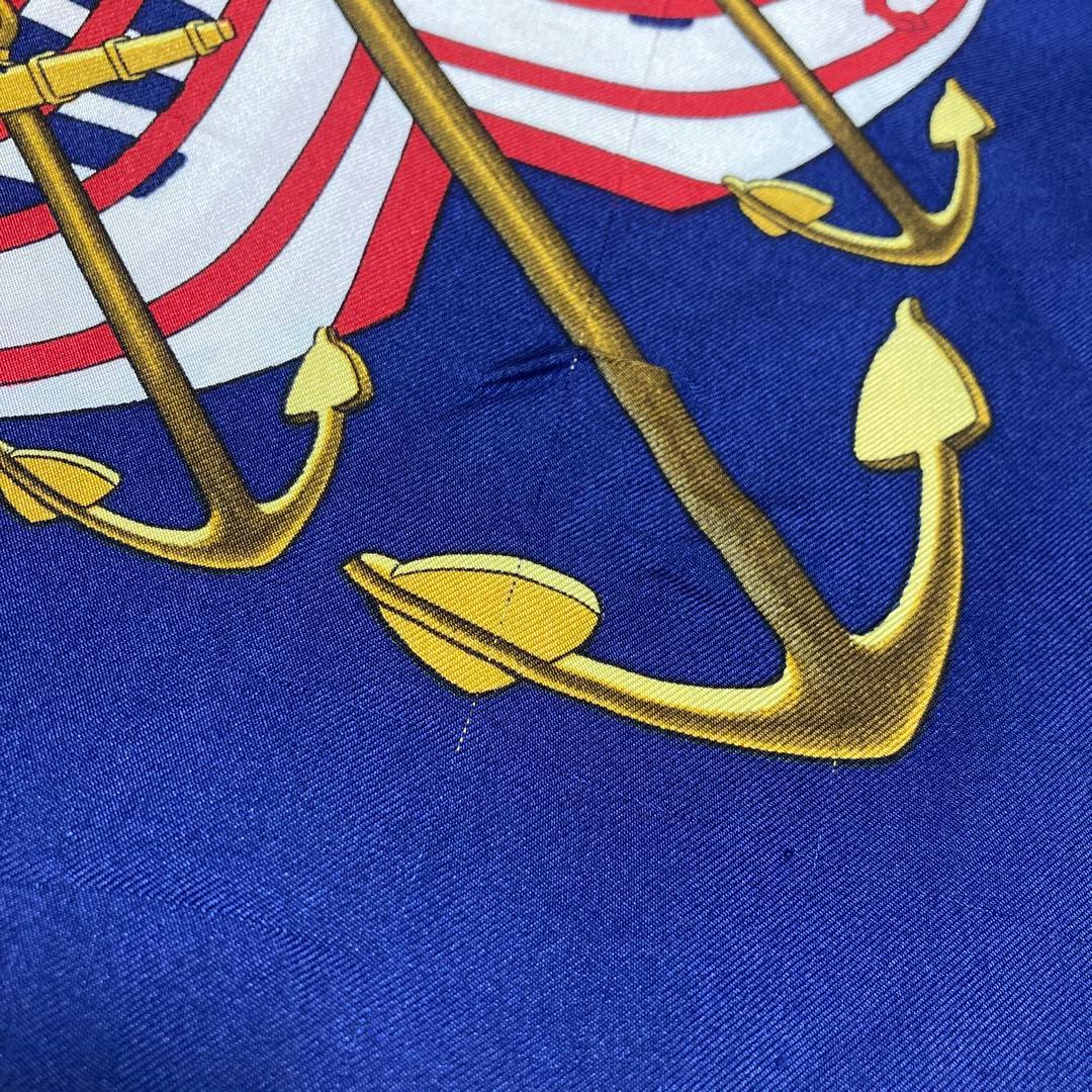 HERMES エルメス スカーフカレ90 ★PROUES 船首像