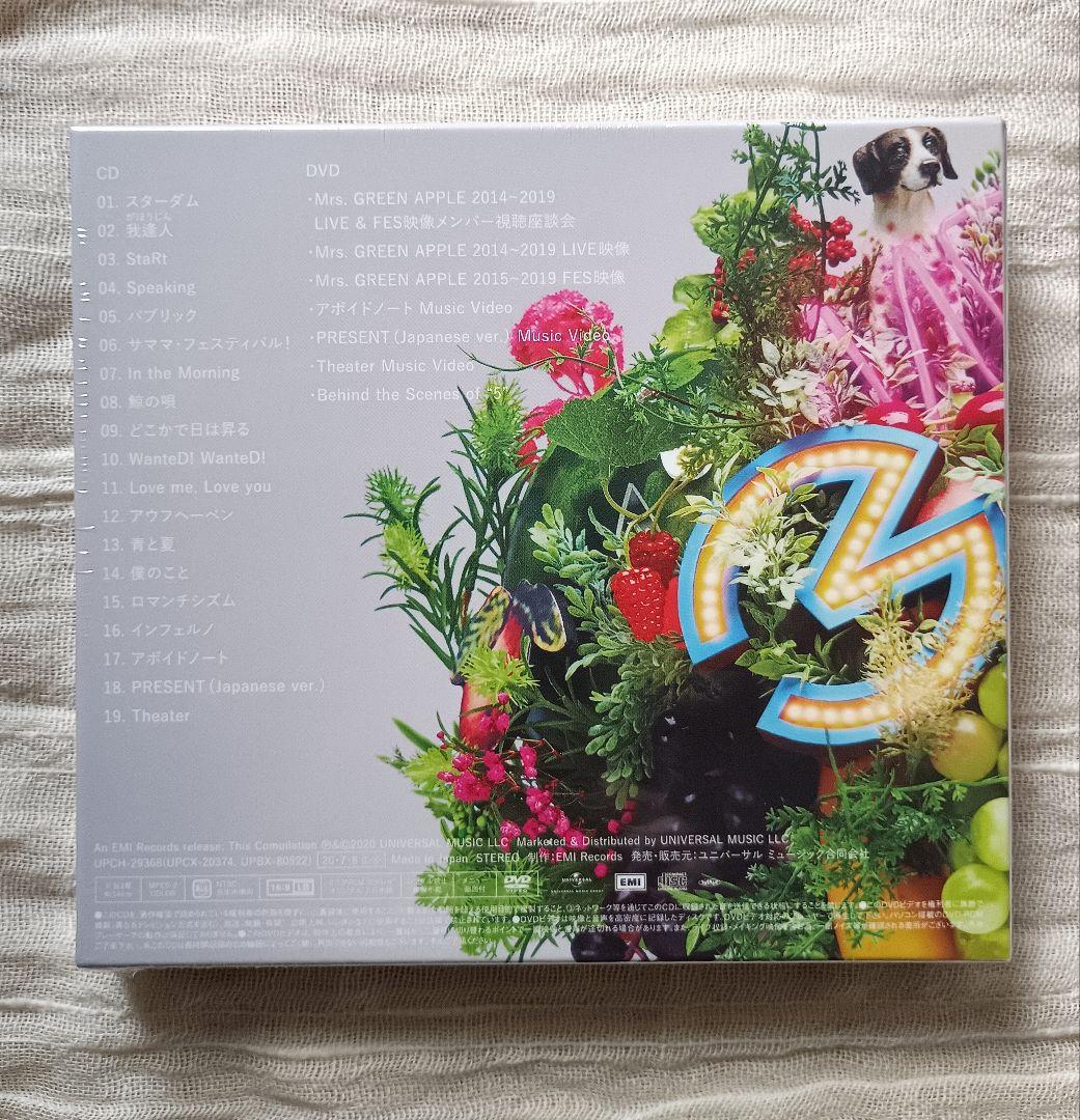 Mrs. GREEN APPLE 5 CD DVD 未開封 擦れあります