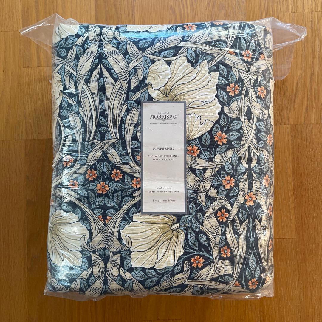 ウィリアムモリス　カーテン　PIMPERNEL
