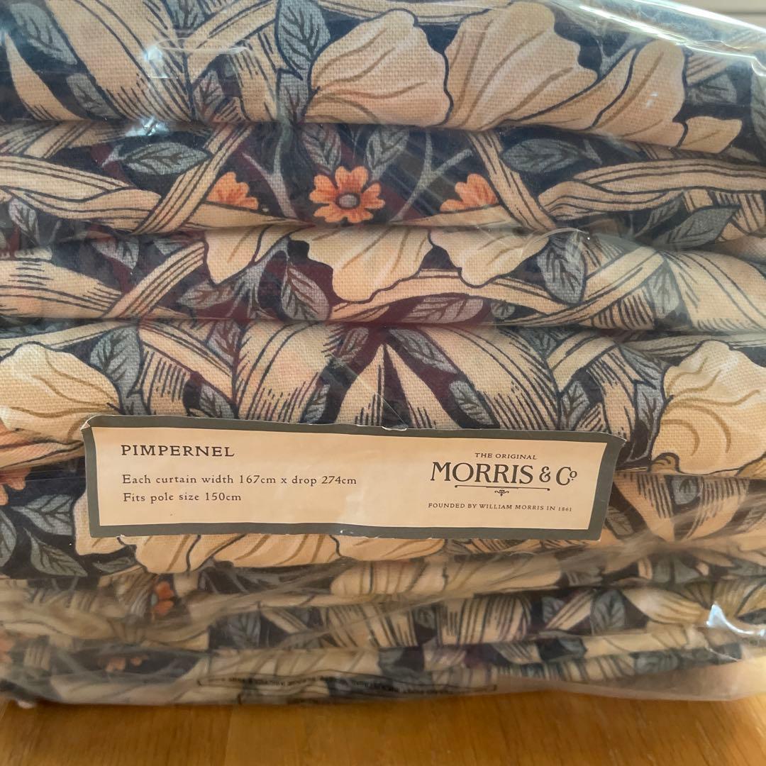 ウィリアムモリス　カーテン　PIMPERNEL