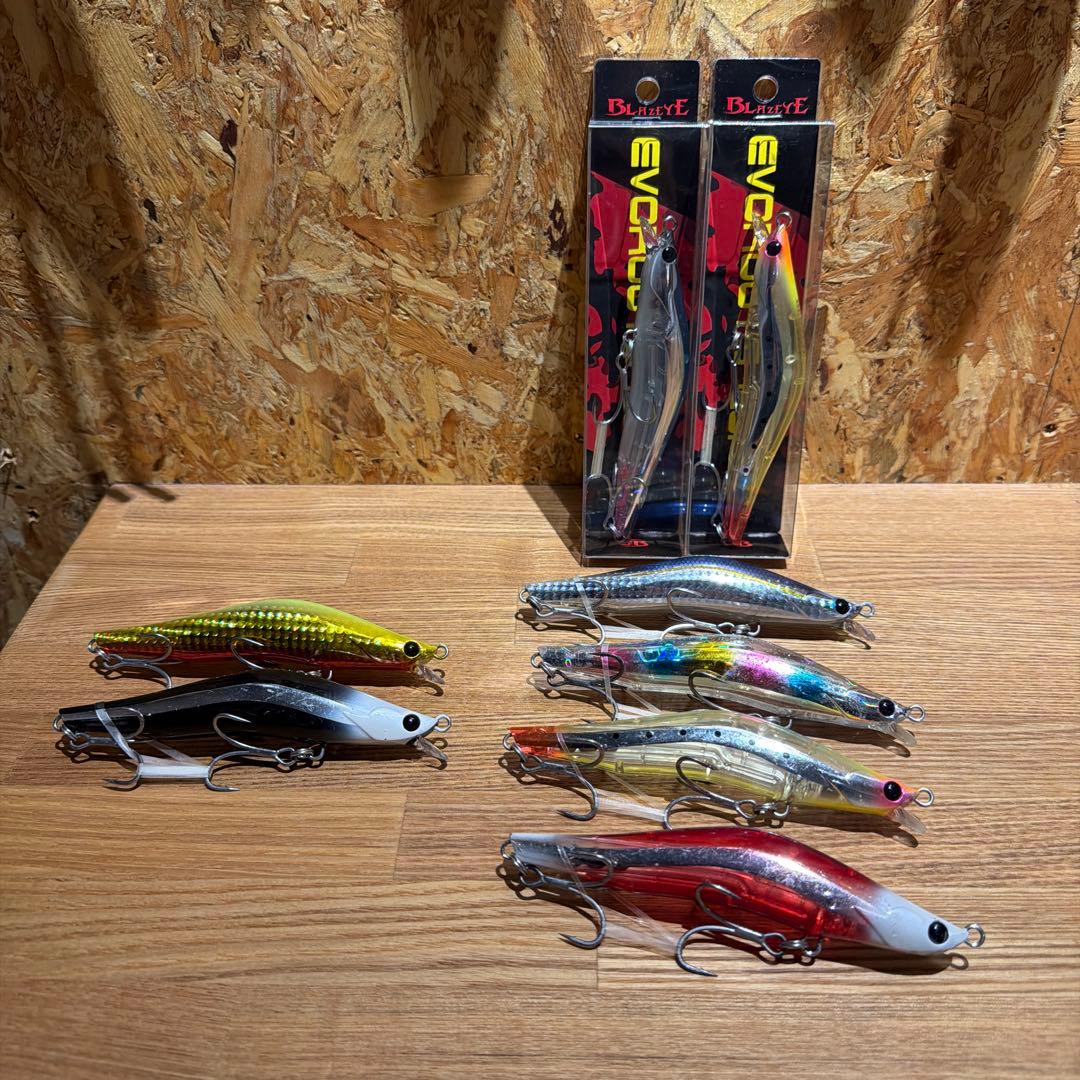 ブレイズアイ エヴォルーツ 120F、120SF 8本セット