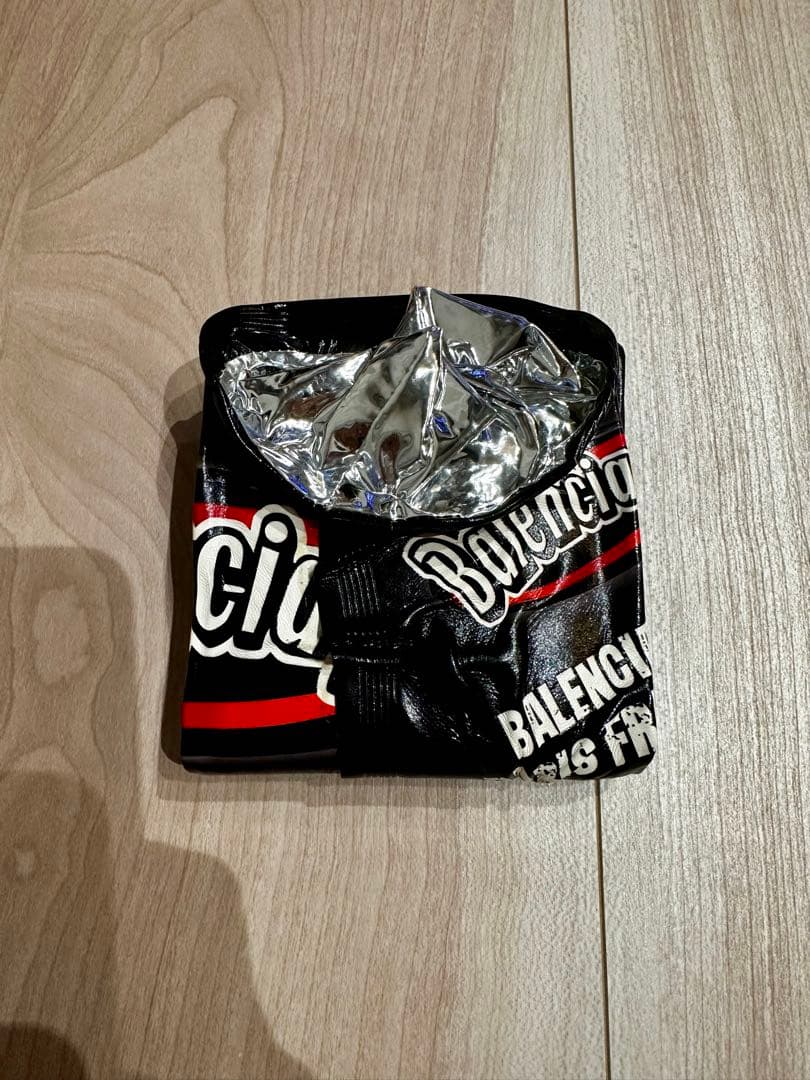 Balenciaga メンズ CHIPS スクエア フォールデッドウォレット