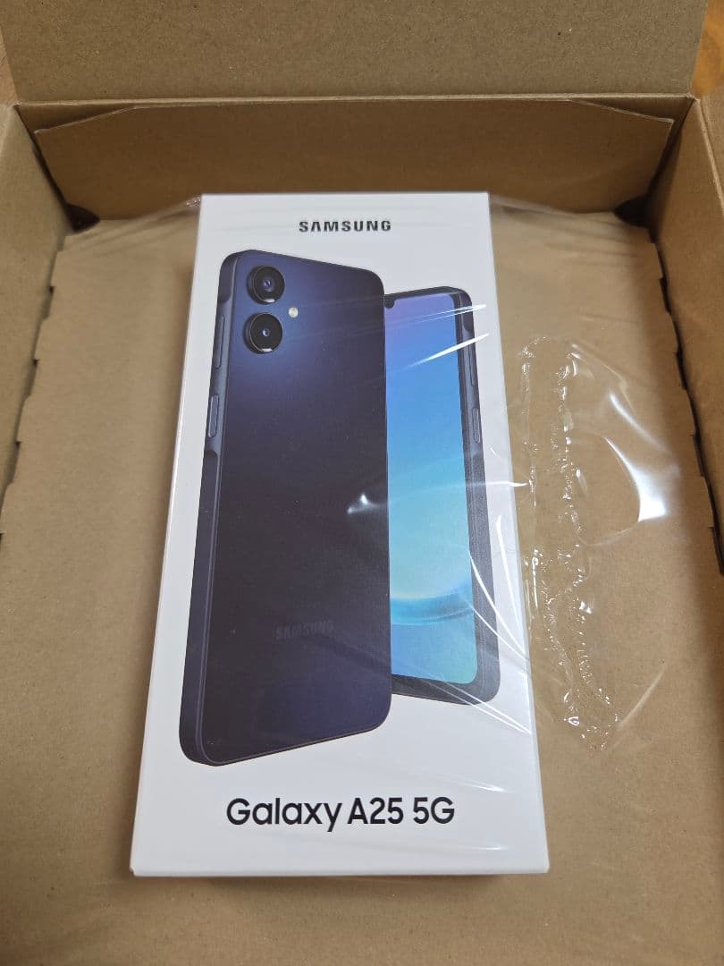 GalaxyA25 5G ブラック 新品未使用☆