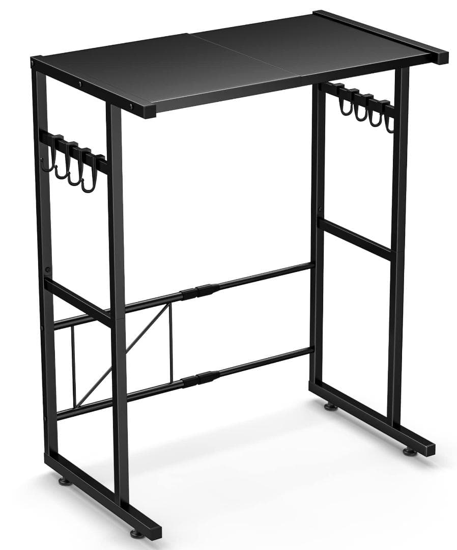 伸縮自在 ゴミ箱上ラック レンジラック スチール キッチン