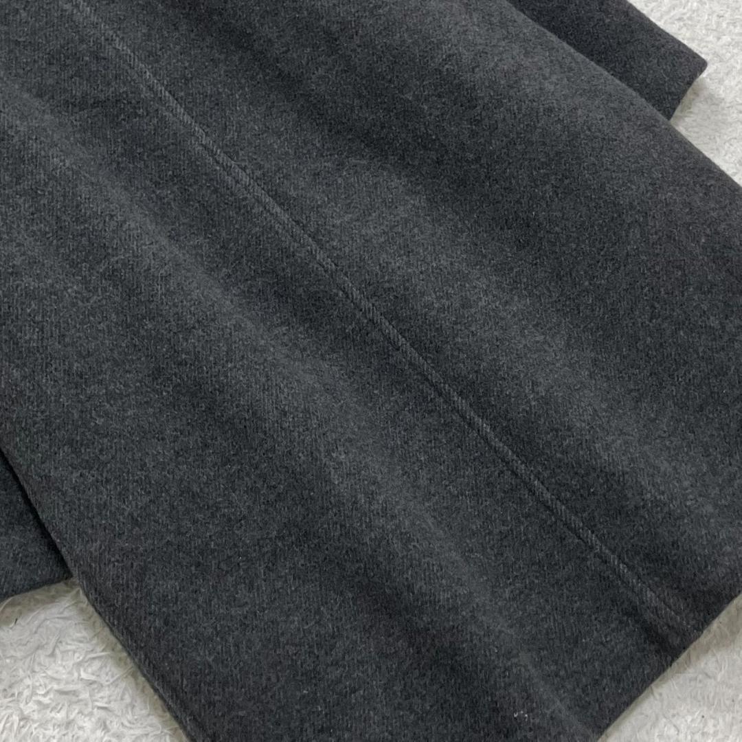 美品✨マドモアゼルノンノン ダッフルコート ダブルフェイス ロング 木製トグル