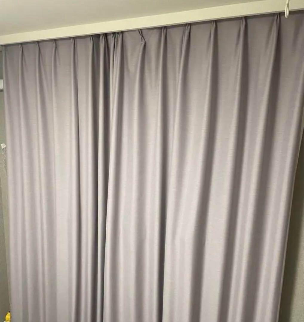 オーダーカーテン、レースカーテン4枚セット　大型サイズ　110X248cm