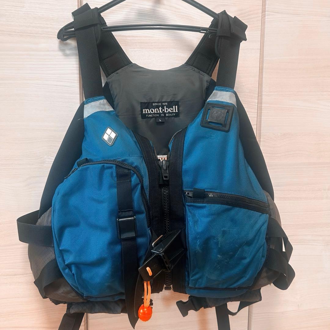 mont-bell ライフジャケット Lサイズ　リバーランナー