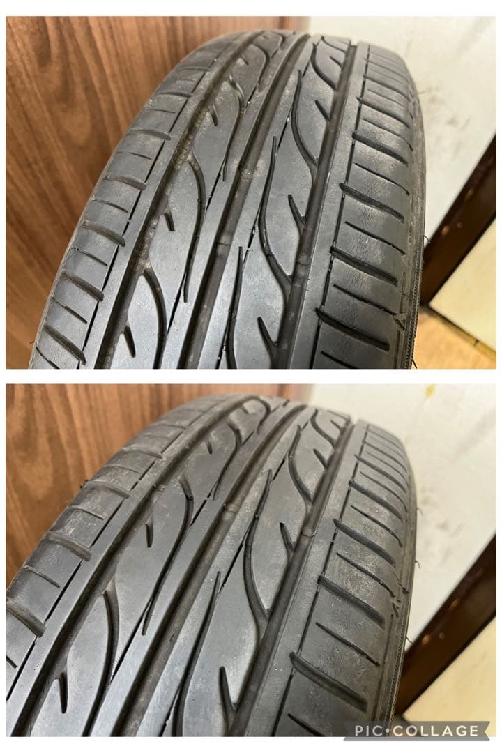 2022年製 ダンロップ 中古夏タイヤ165/55R15 ４本セット 軽自動車