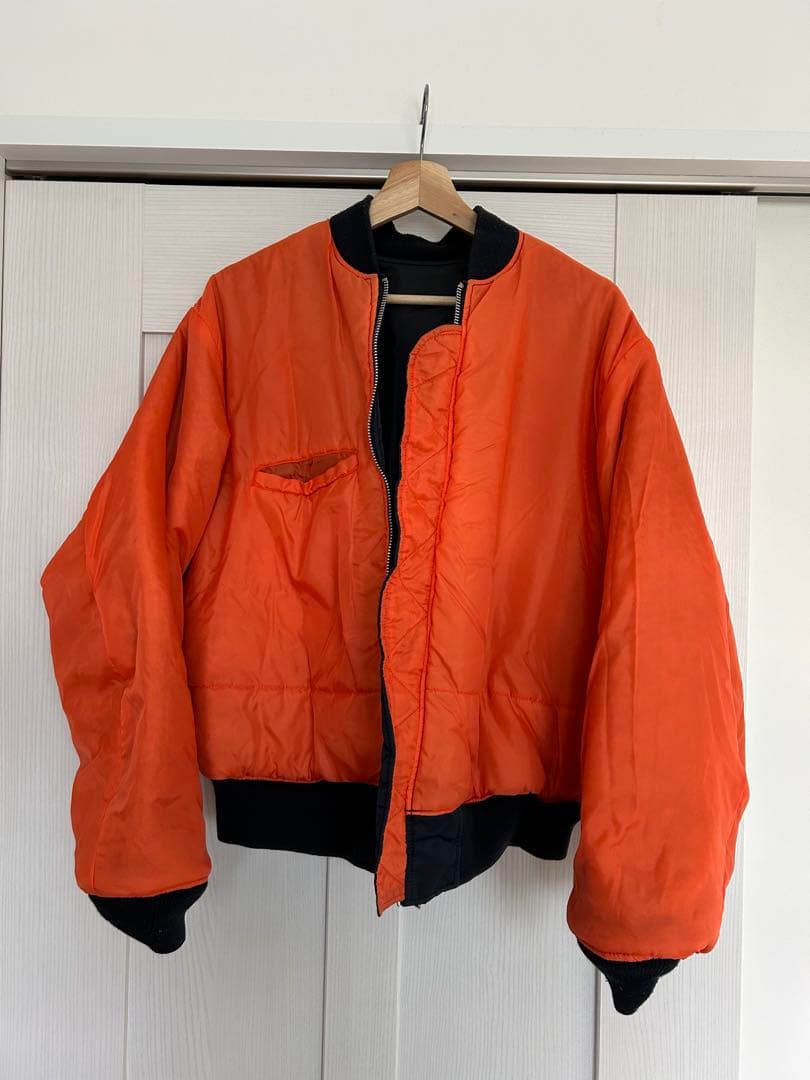 90s OLD UNIQLO MA-1 フライトジャケット L