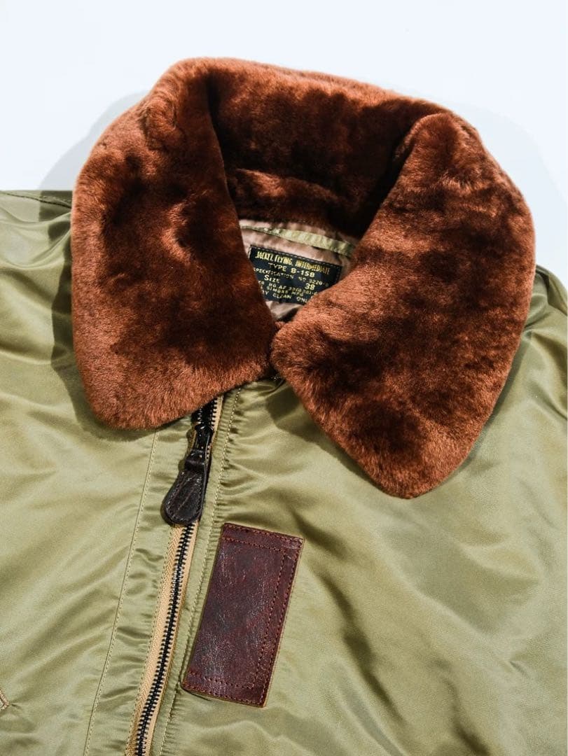 Sサイズ希少B-15B初期型 復刻 フライトジャケットREALSIMONS 新品