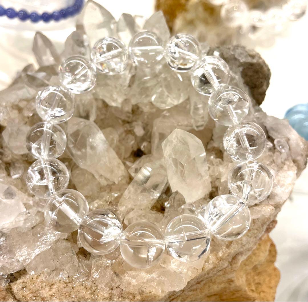 ブレスレット　アイリスクォーツ　12mm