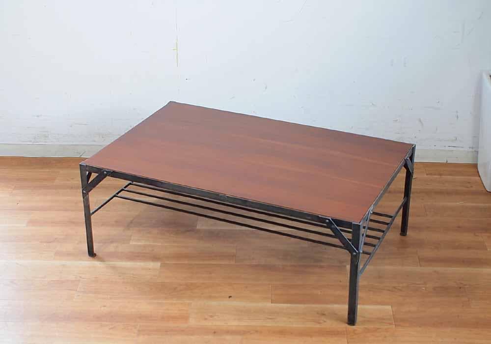 ウニコ unico ランバーミニ LUMBER mini ローテーブル 鉄脚