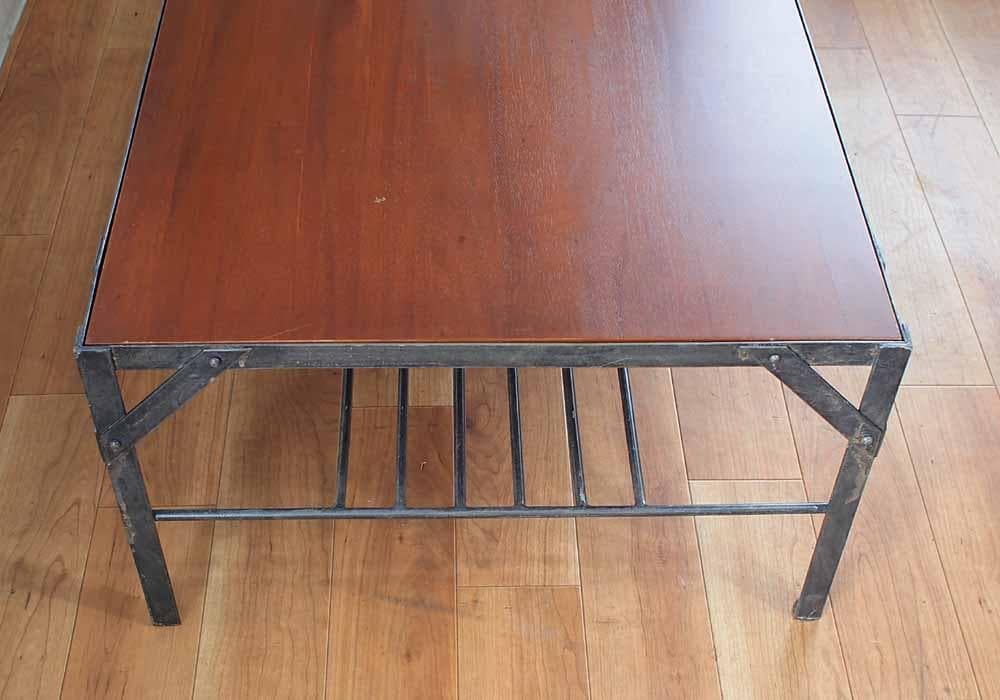 ウニコ unico ランバーミニ LUMBER mini ローテーブル 鉄脚