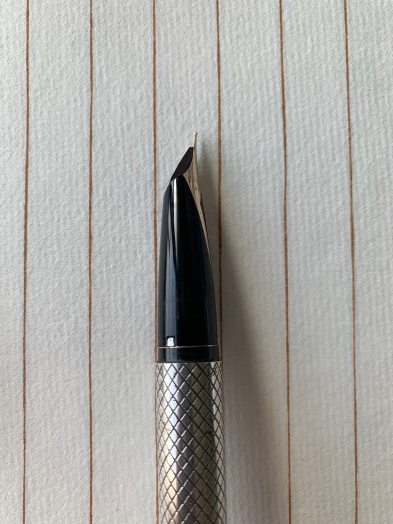 Sheaffer インペリアル シルバー万年筆 14K
