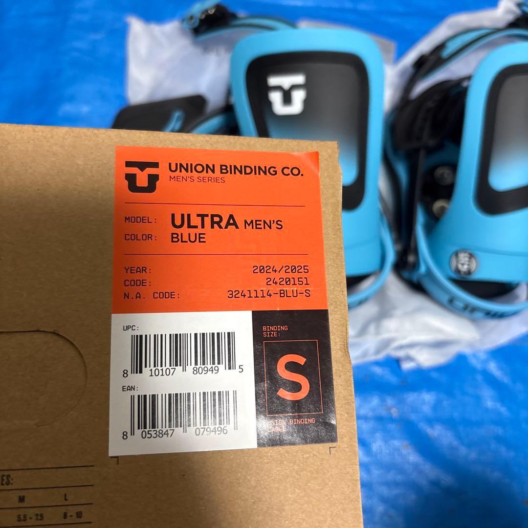 【新品未使用】24-25 UNION メンズ ULTRA Sサイズ　Blue