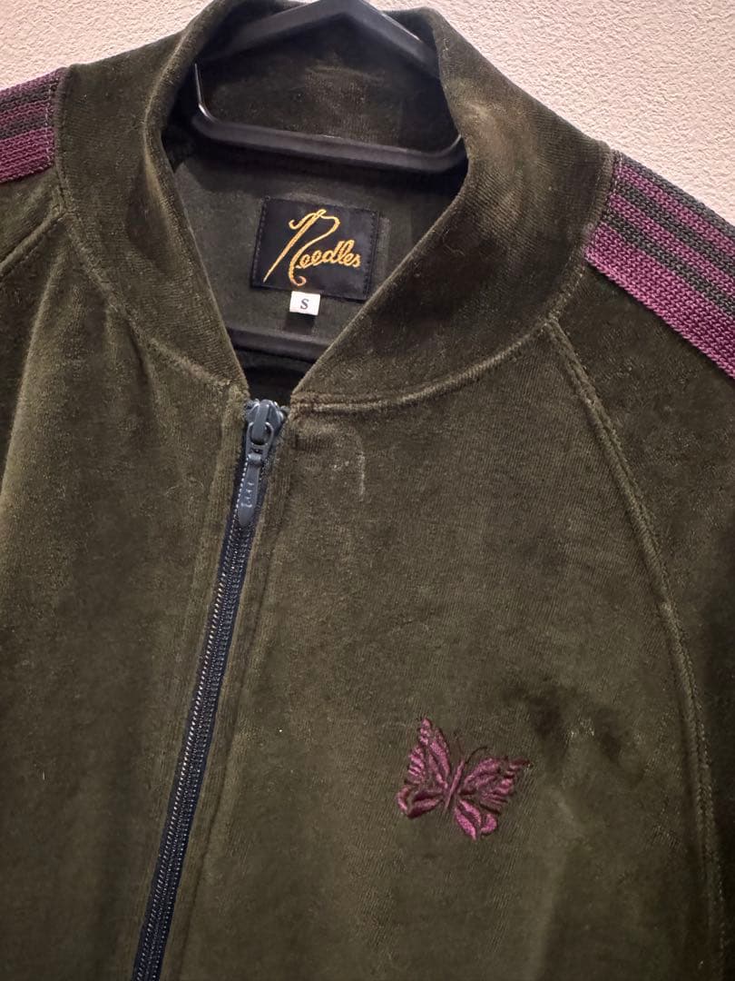 ニードルス　美品オリーブグリーン ジャージ S
