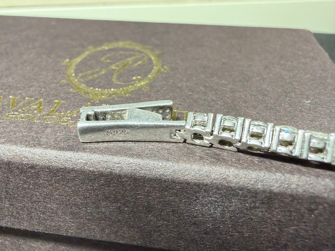 AVALANCHE クリスタルシルバー925ブレスレット