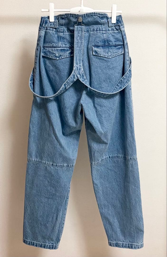 GALLARDA GALANTE 【PEAS】デニムフライトパンツ サスペンダー