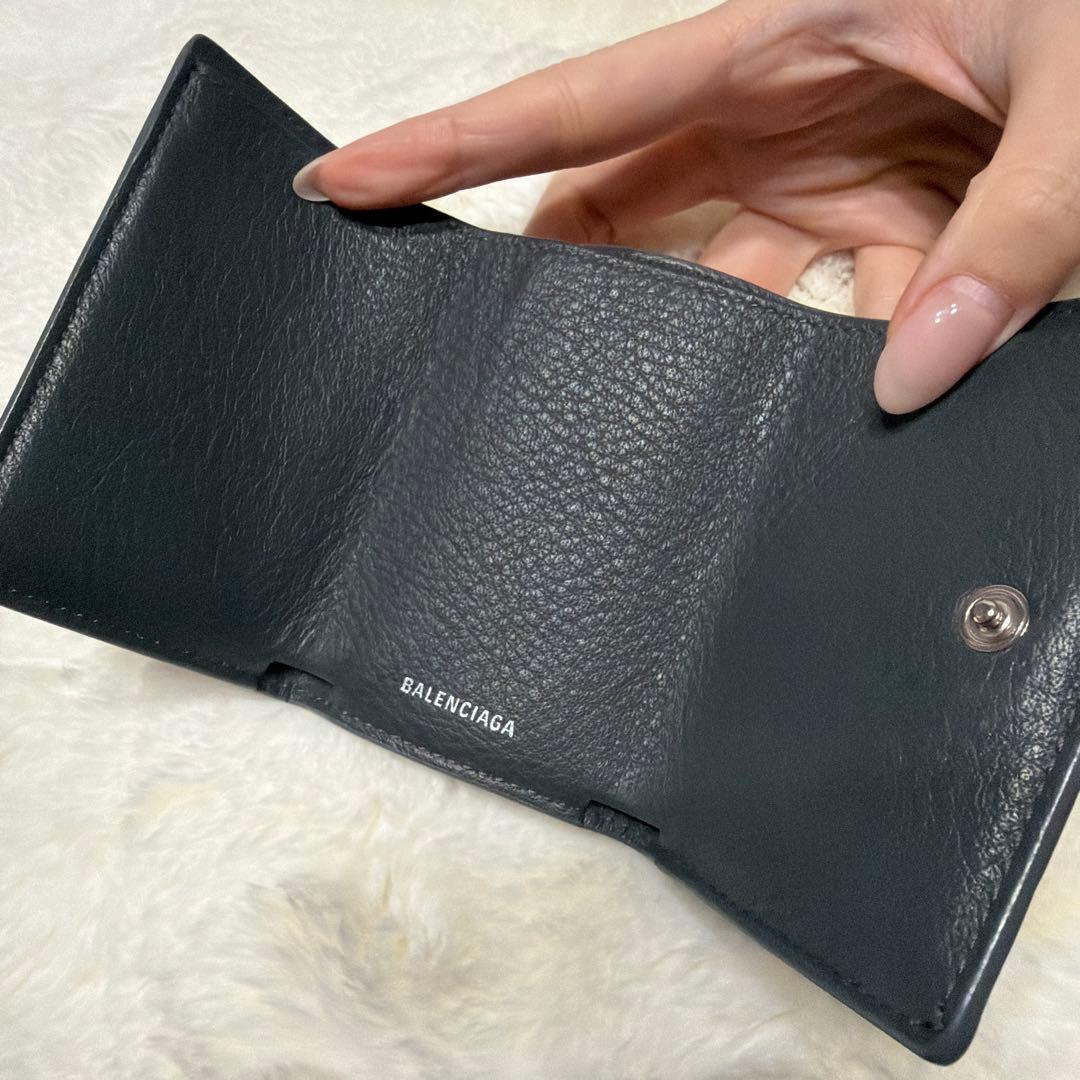 沙羅♡ 　BALENCIAGA 財布　ミニ財布 ペーパーミニウォレット