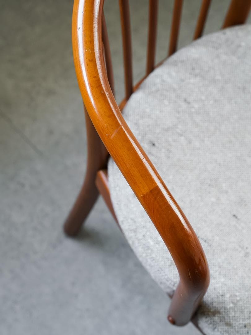 70-80's karimoku オールドカリモク vintage アームチェア