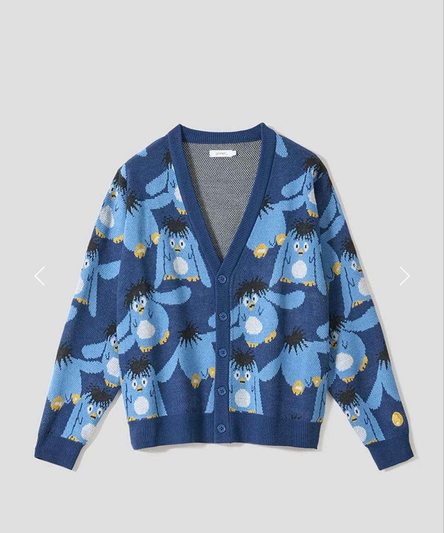 グラニフ　幽遊白書　L 完売品　プー　カーディガン