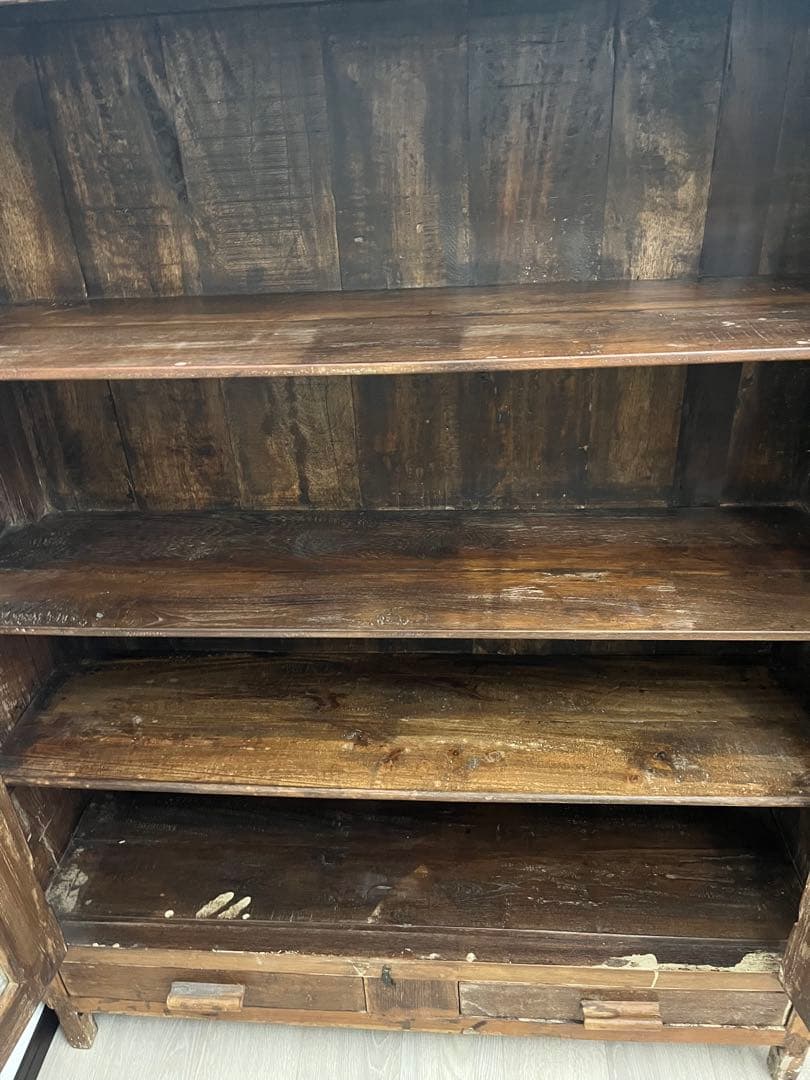オールドメゾン　ヴィンテージ アンティーク　シェルフ　キャビネット