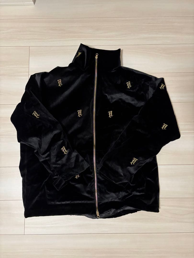 【上下セット】Libeliceベロア金刺繍 上XL下 L