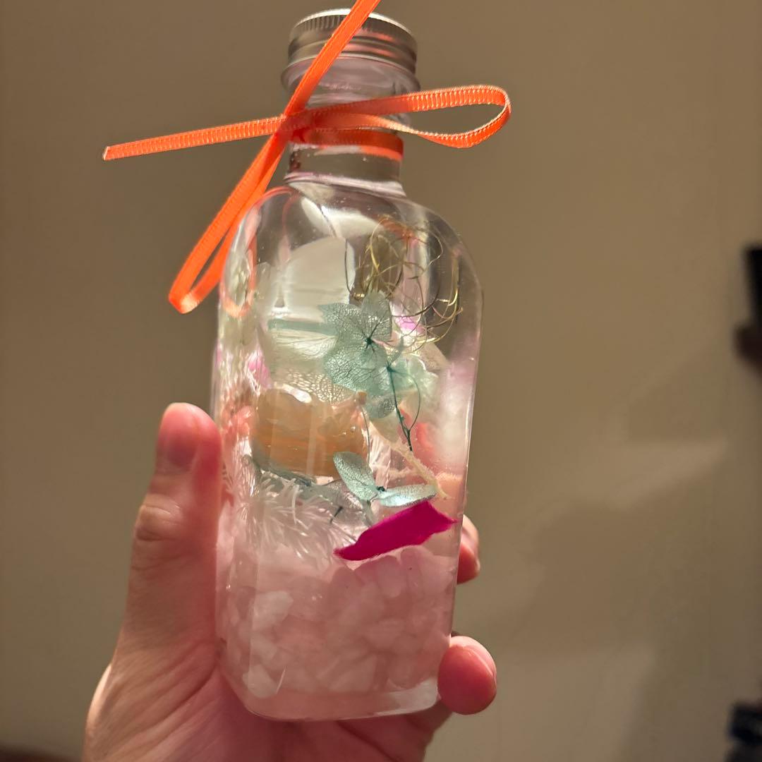 恋が実る？ローズクオーツたんのパワーハーバリウムたん！かわいい！