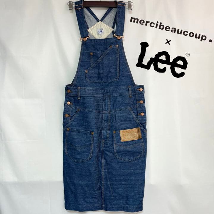 mercibeaucoup, × Lee デニム　サロペット スカート　1