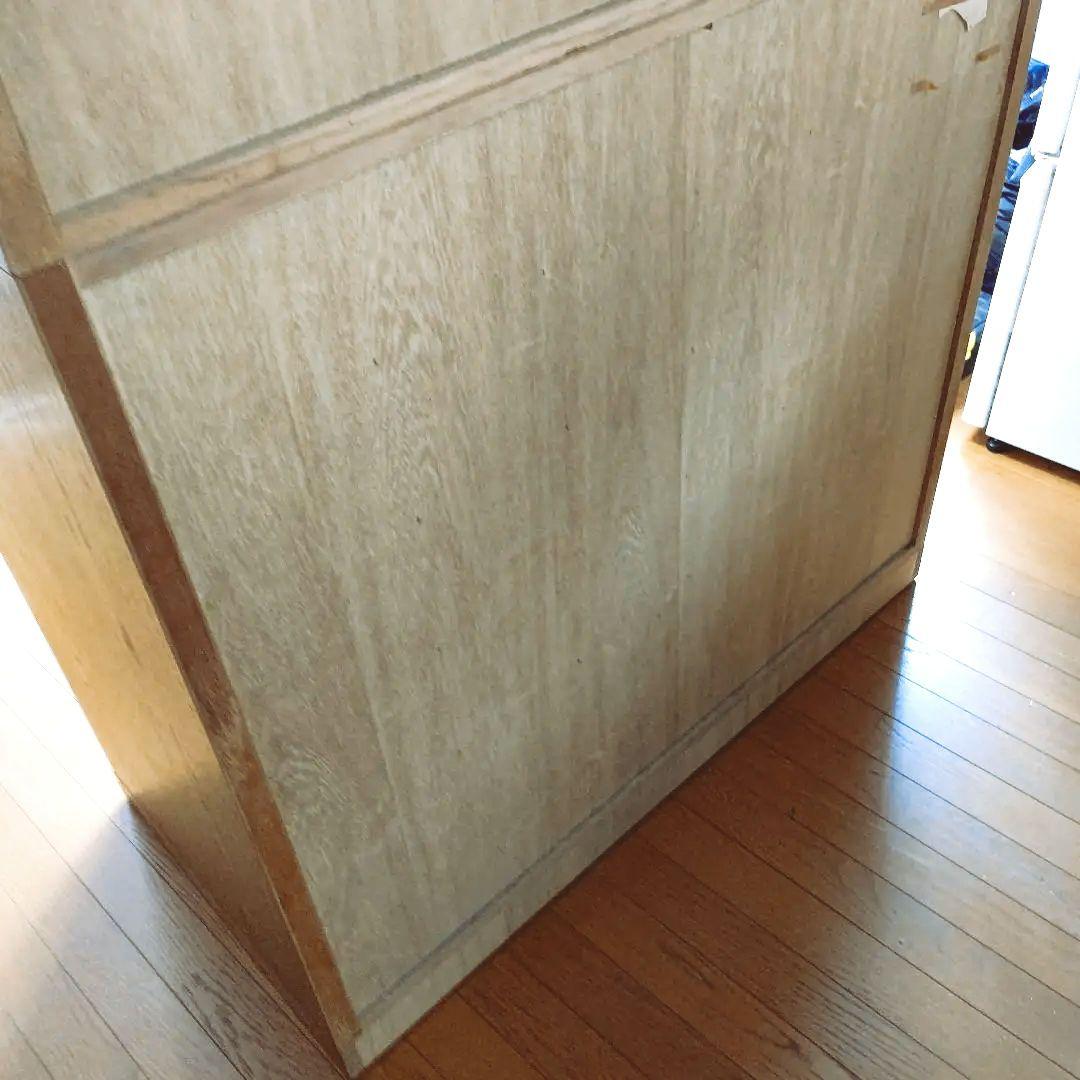 府中家具和箪笥　全面天然ナラ材　内側総桐