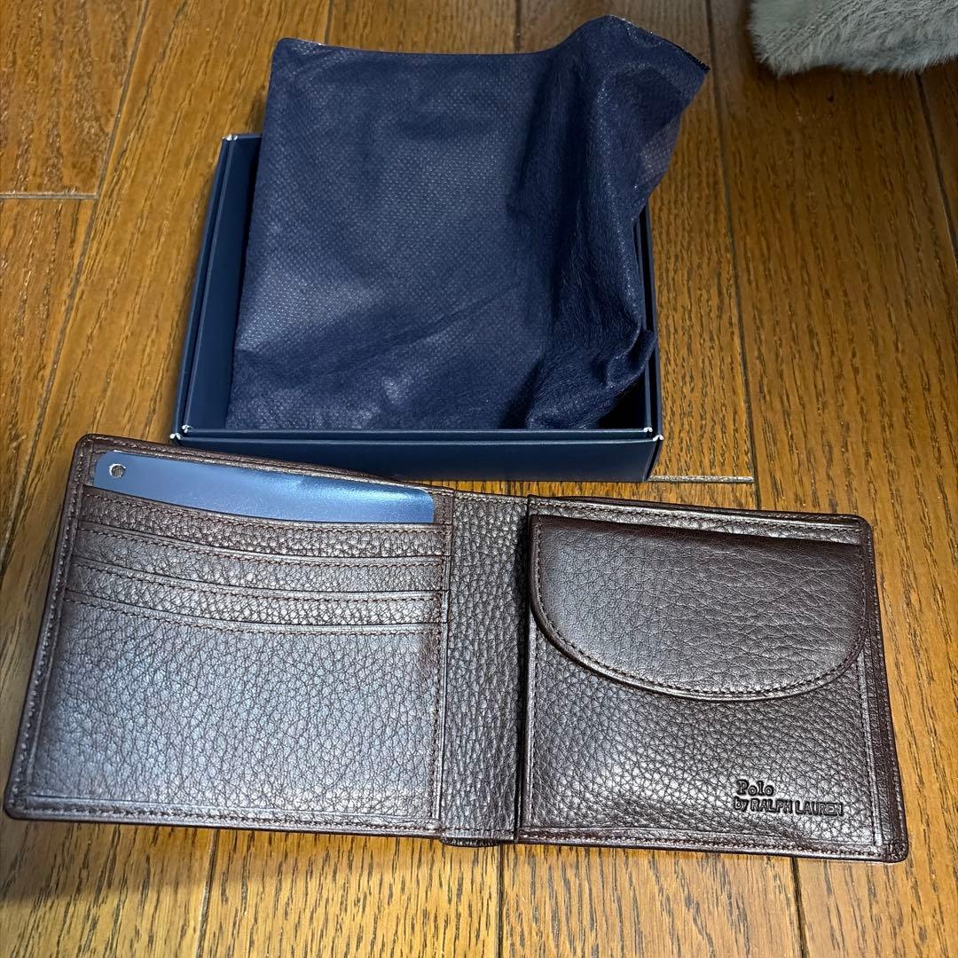 Polo Ralph Lauren 二つ折り財布 ブラウン