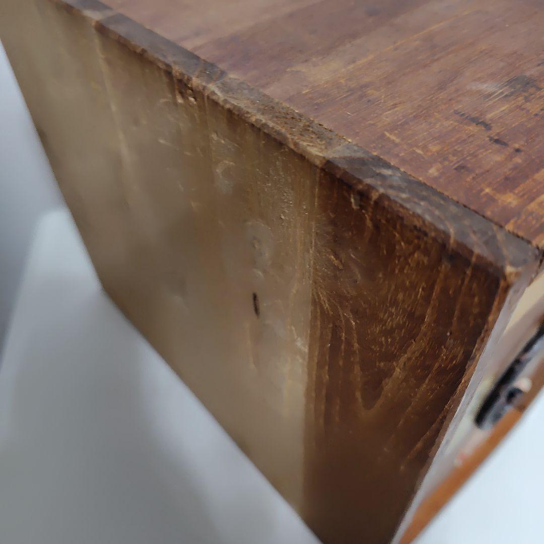 富山、年代物薬箱、本桐製今では入手困難品です。