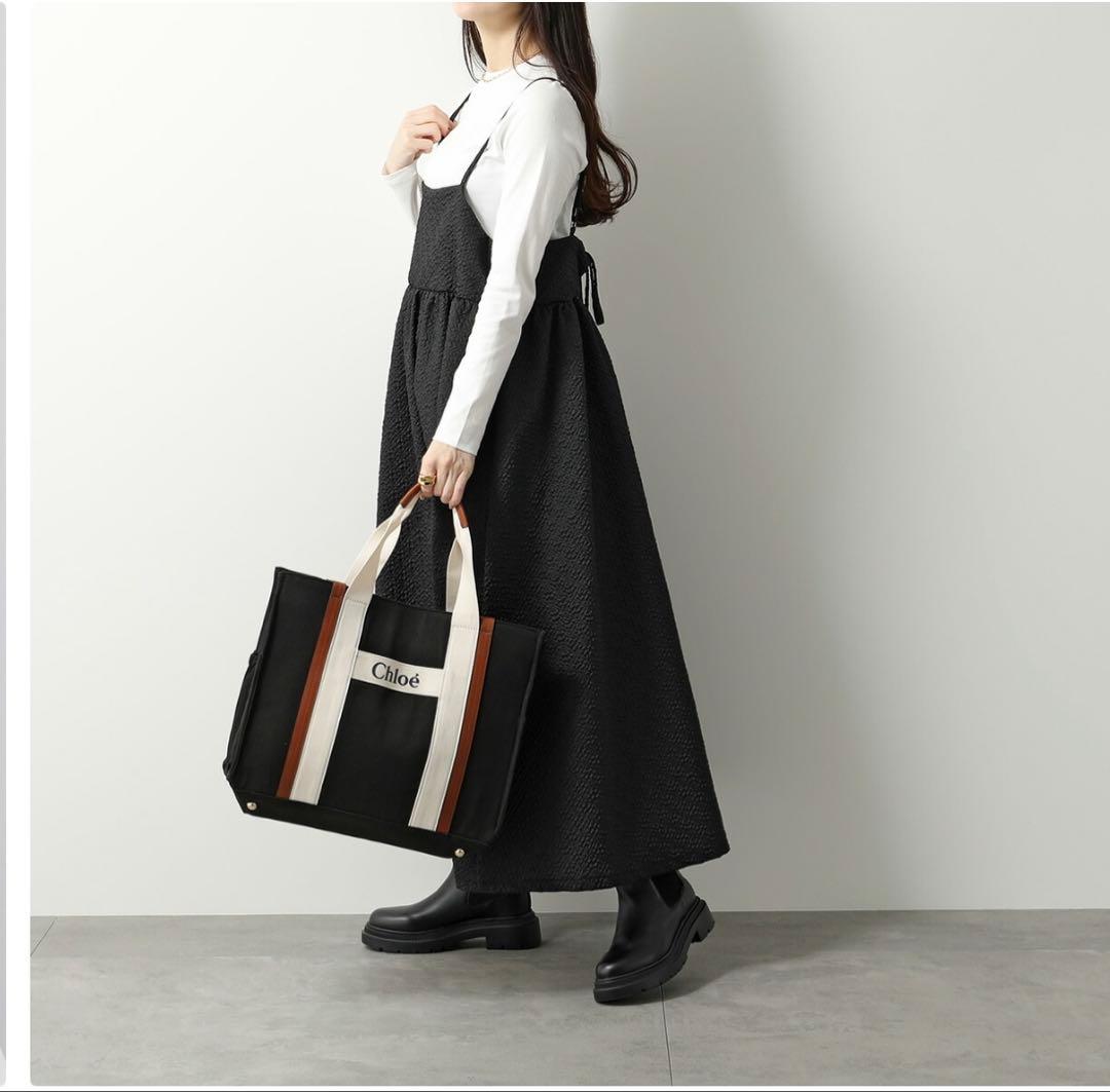 最終値下げ　Chloé キャンバス マザーズバッグ