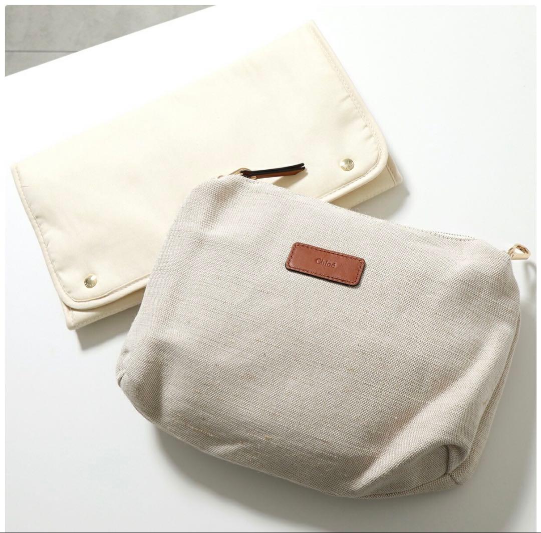 最終値下げ　Chloé キャンバス マザーズバッグ