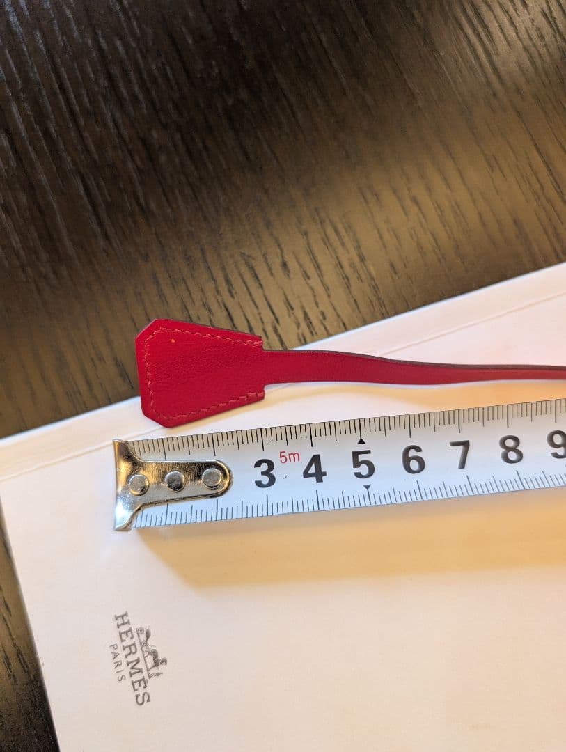 HERMES　エルメス　レザーブックマーク　刻印有正規品　メモ帳セット　SM□E