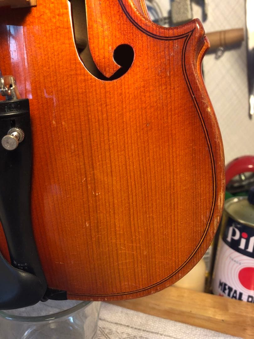 【駒&魂柱調整済】Suzuki分数バイオリンNo280 3/4 1985