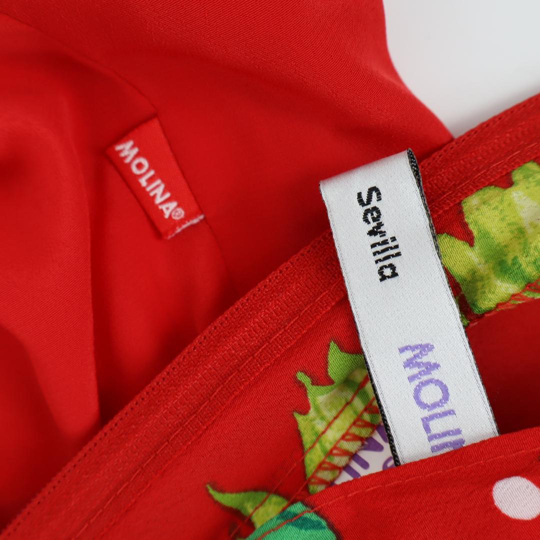 【美品フラメンコ衣装】MOLINA Sevilla モリーナ ブラウス ファルダ