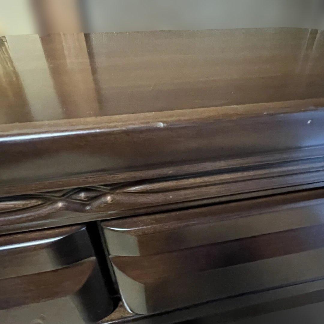 光家具 小型チェスト 6段 木製タンス 収納家具